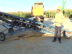 secador de grano circulante pequeño