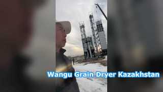 Wangu Grain Dryer Tower Successfully Installed in Kazakhstan