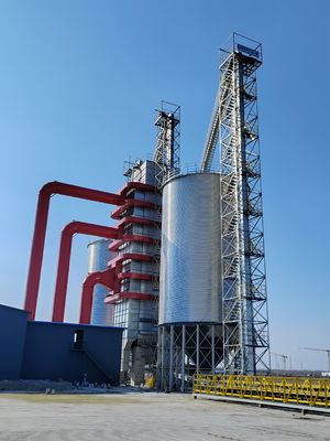 Eficiencia de secado construido para durar máquina secadora de maíz de grado industrial materiales resistentes al fuego para secado óptimo y seguro