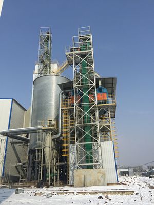 Máquina de secado de maíz de durabilidad industrial Medio de calefacción con aire caliente limpio para secado a gran escala