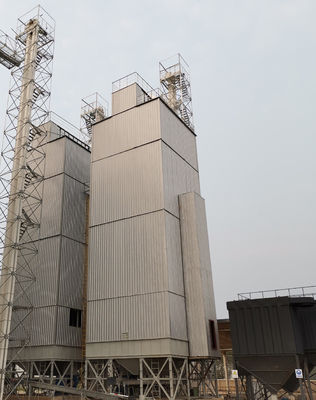 5000-7000 kJ/kg Consumo térmico Máquina de secado de arroz con desigualdad de secado ≤1,5% y rango de temperatura del aire caliente de 45-80C