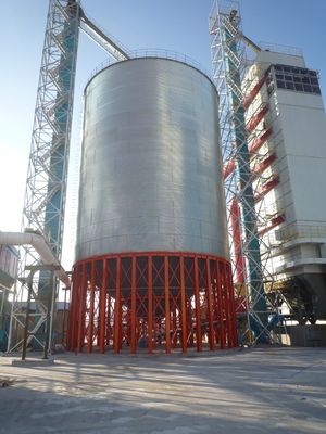 Maximizar el almacenamiento con silos de acero de grano Eficiencia del espacio y componentes reciclables