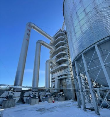 Parámetros técnicos y aumento de la proporción de trituración máquina secadora de granos con medio de calefacción de aire caliente limpio