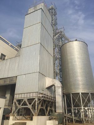 Máquina de secado de arroz inteligente Rango de reducción de humedad 3-15% Ajustes de secado en tiempo real ecológicos