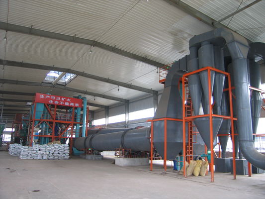 A prueba de polvo de secado uniforme de gran capacidad, ahorro de energía y estable, adecuado para residuos de mineral de grano y otros materiales