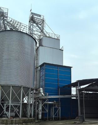 Máquina de secado de granos Aire caliente limpio Medio de calentamiento para secado Uniformidad del arroz, etc.