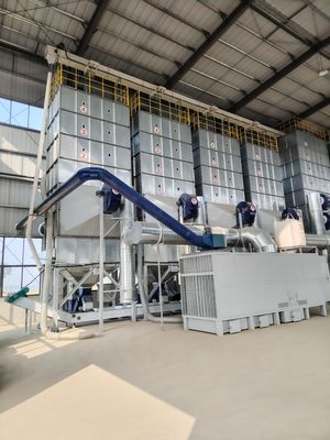 Máquina de secado de granos medianos de aire caliente limpio 2% Desigualdad de secado Tecnología avanzada para la eficiencia energética