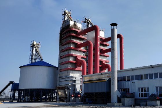 Máquina de secado de maíz con aire caliente limpio con una capacidad de 30 a 1500 toneladas por día y una desigualdad de secado ≤ 2%