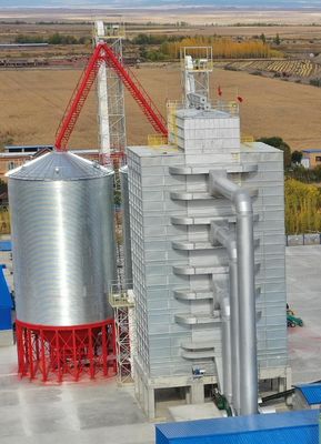 Tecnología patentada Máquina de secado de maíz de ahorro de energía con una desigualdad de secado ≤ 2% y calefacción con gas natural ecológico