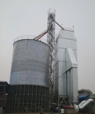 Máquina de secado de maíz de alta capacidad con calefacción de aire caliente limpio