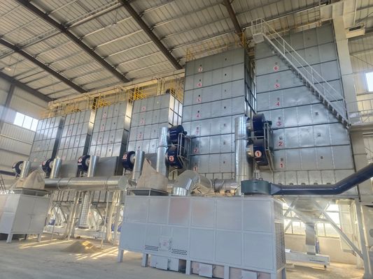 Secador de grano a pequeña escala para trigo, materia prima, 13.05-44.25 KW de potencia para trigo