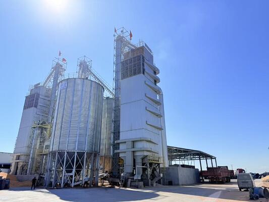 Mixed‑flow low‑temperature drying, intelligent control low breakage uniform drying for outdoor installation
