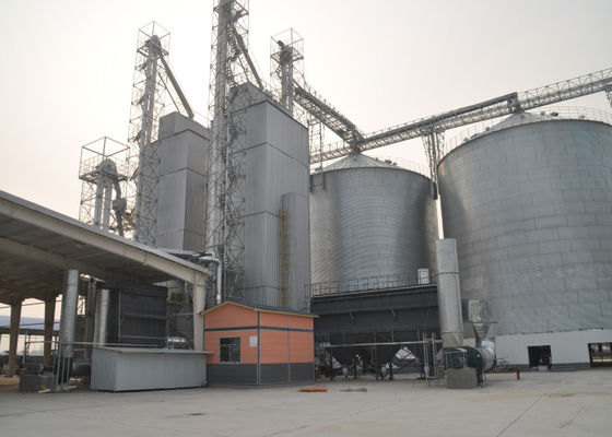 Máquina más seca agrícola de la calefacción caliente de la ráfaga del equipo de sequedad del maíz 500T/D